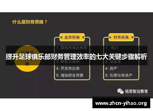 提升足球俱乐部财务管理效率的七大关键步骤解析