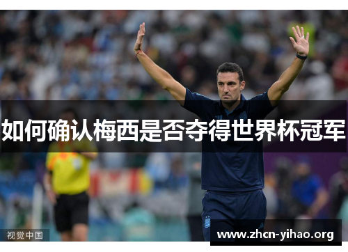 如何确认梅西是否夺得世界杯冠军