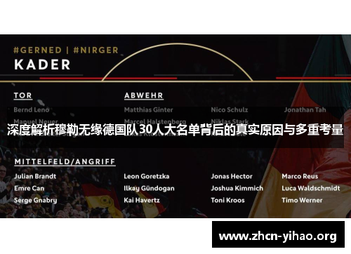 深度解析穆勒无缘德国队30人大名单背后的真实原因与多重考量